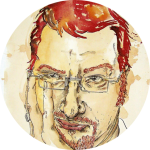 Christian Scharvogel Selbstportrait
