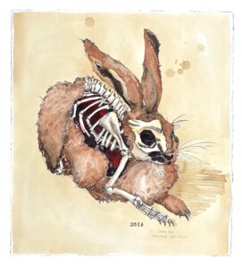 Scharvogel_Alter Hase nach Duerer_2016